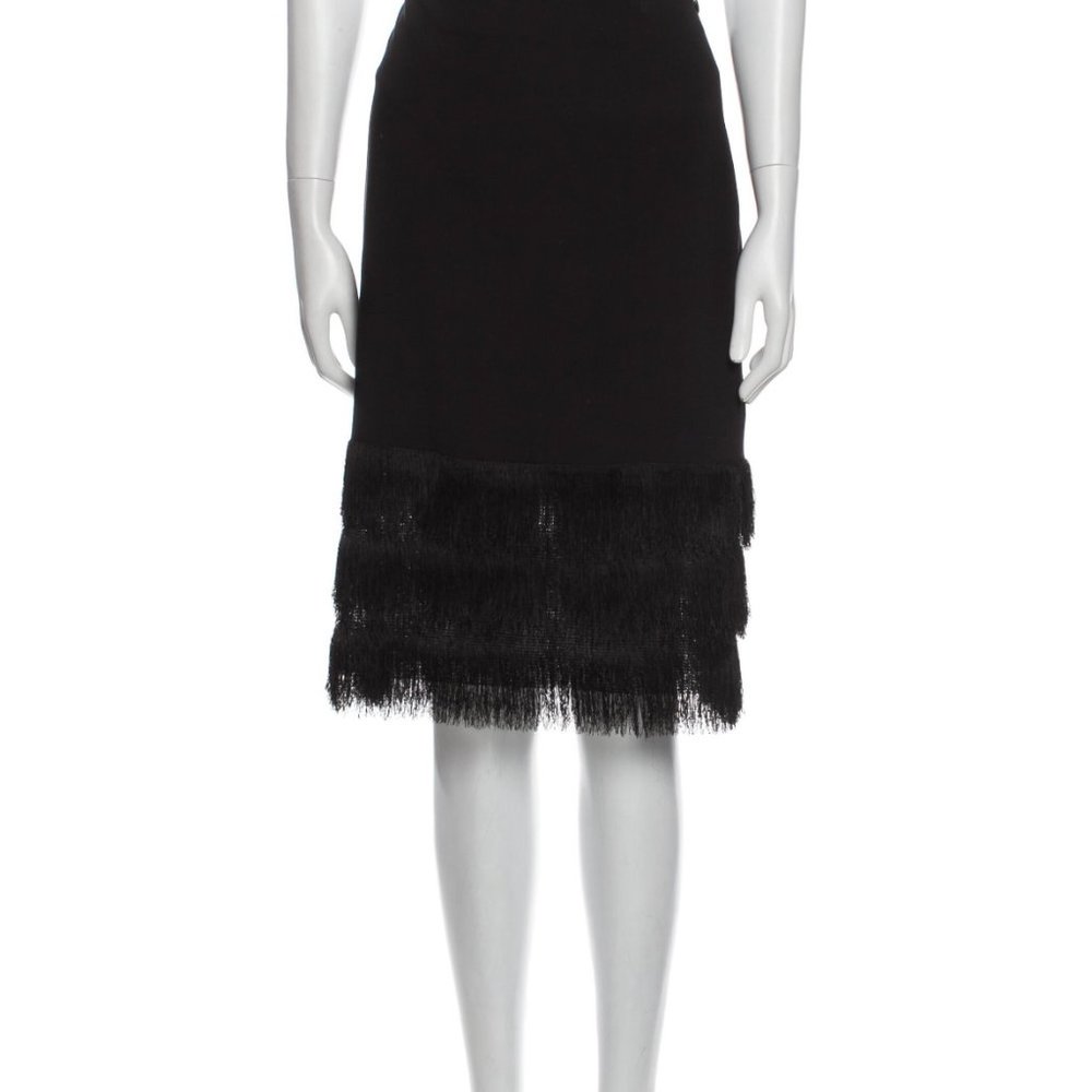 Sandro Fringe Trim Skirt (Retail: $250)